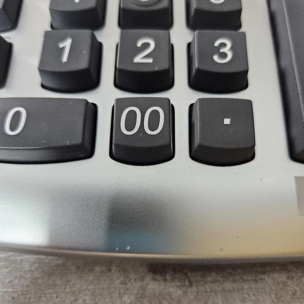 Canon MP11DX 12 Digits 2 Color Print Clock Calendar Office Calculator